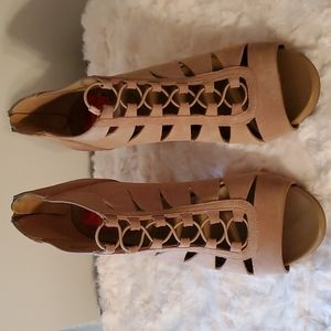 Michael Kors Elsie Suede Shoes Sz 9.5M